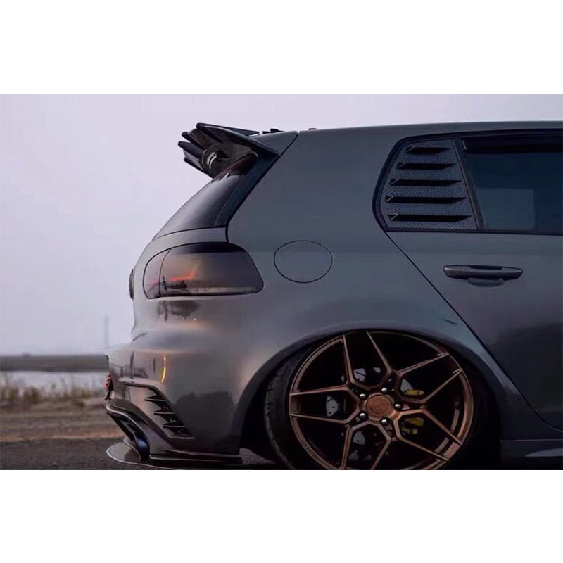 Carbon fiber roof spoiler for Golf 6 MK6 2010-2013