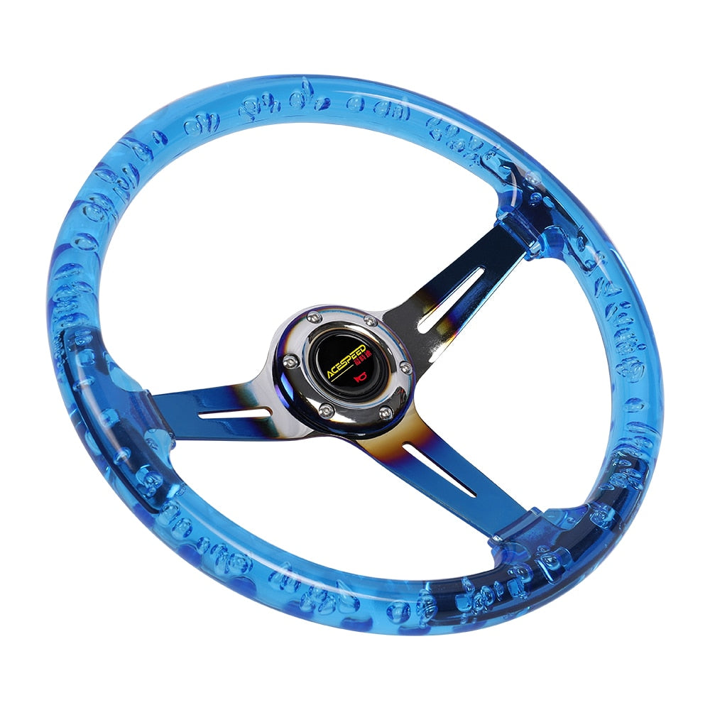 JDM Sport Racing acrylic steering wheel