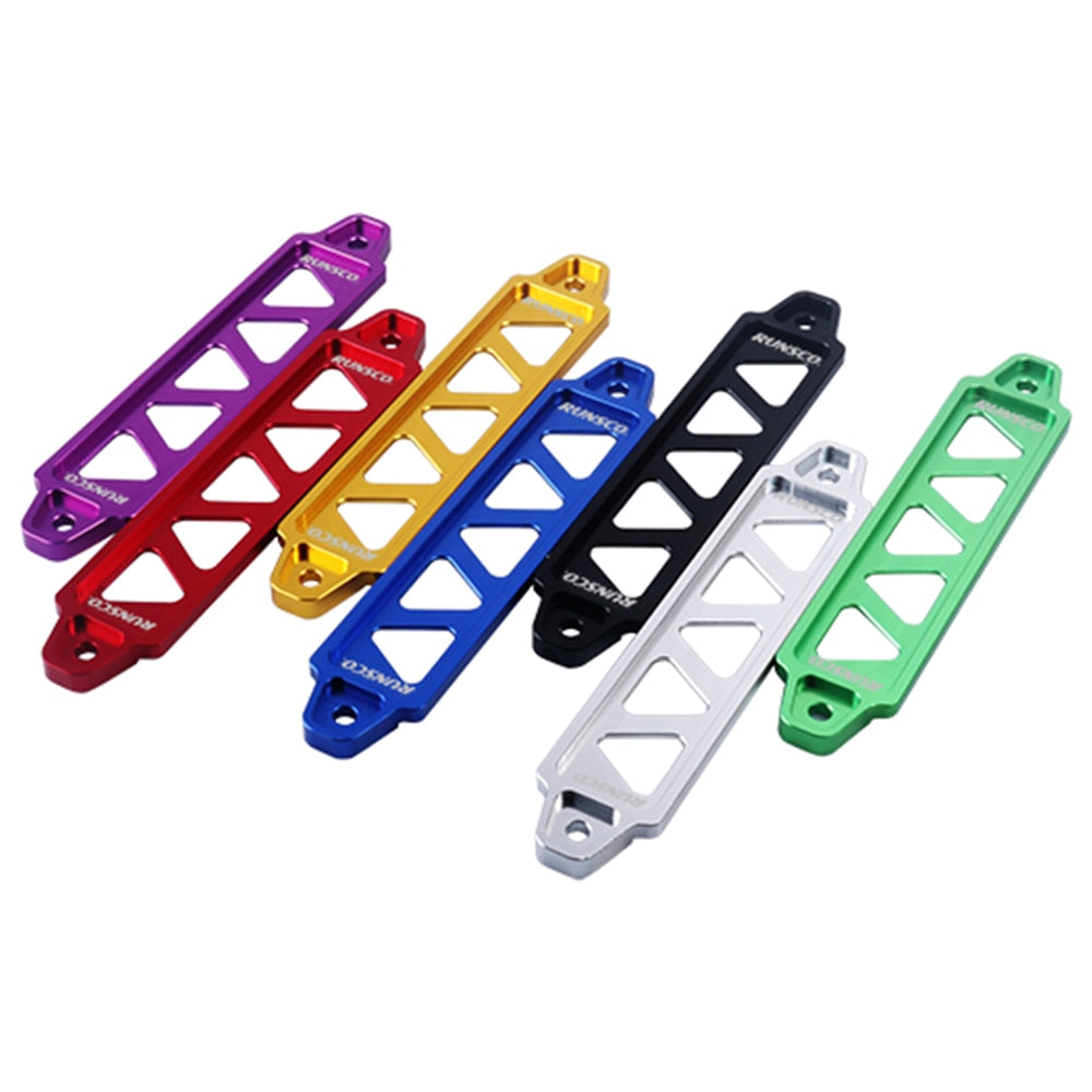 Aluminum car battery holder