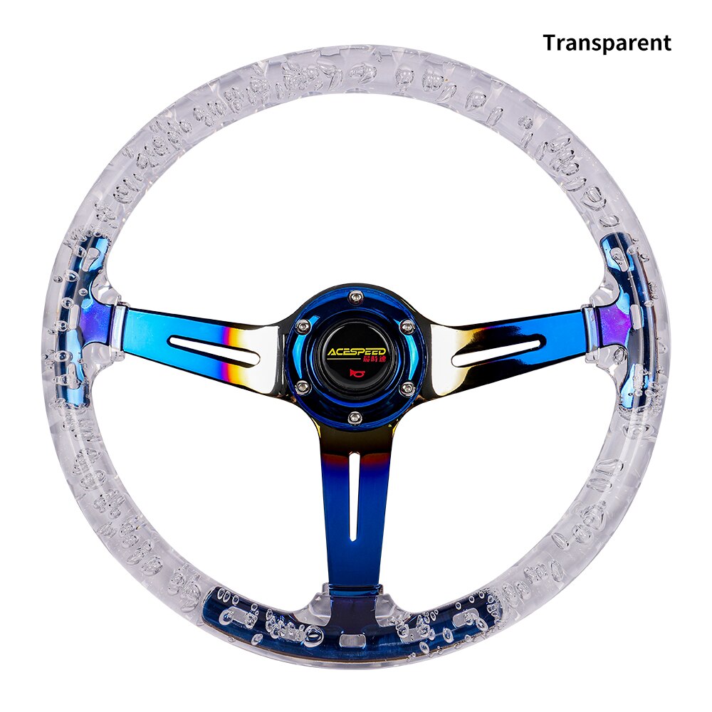 JDM Sport Racing acrylic steering wheel