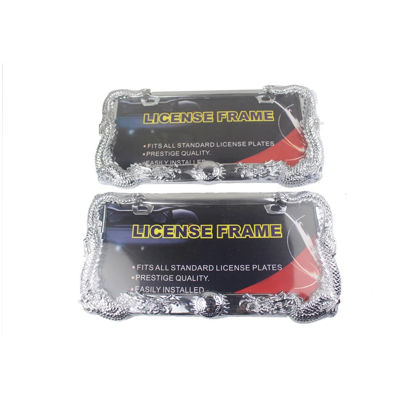 JDM dragon license plate frame