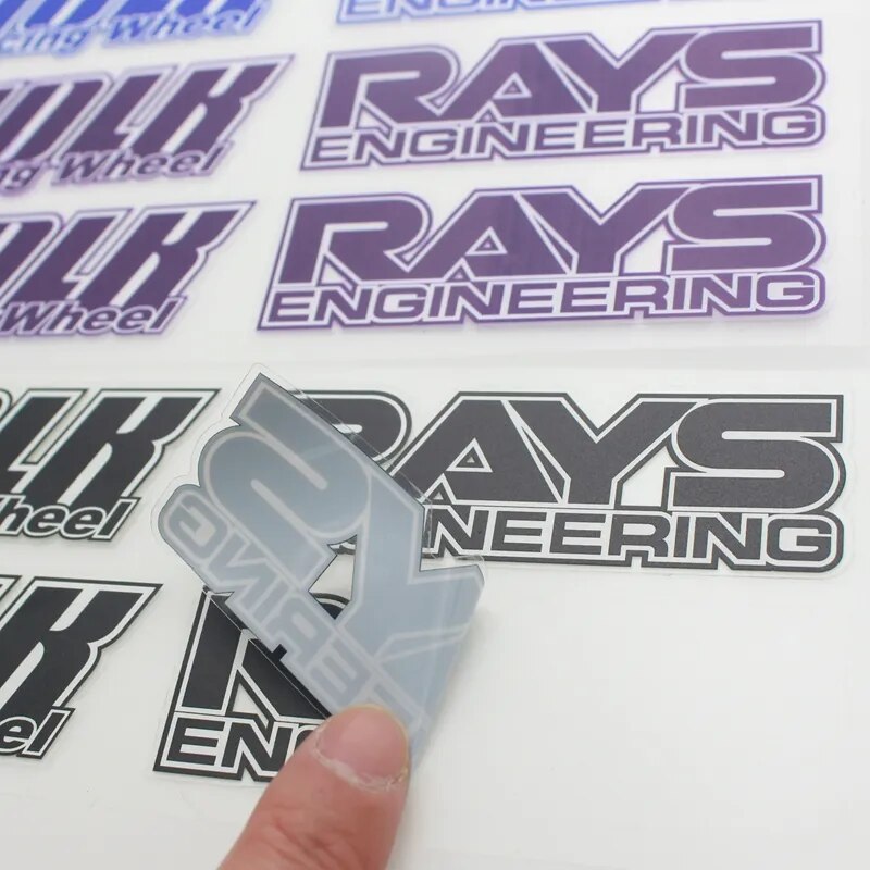 Car rim stickers waterproof