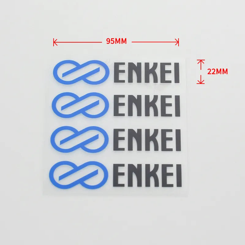 JDM rim stickers ENKEI waterproof
