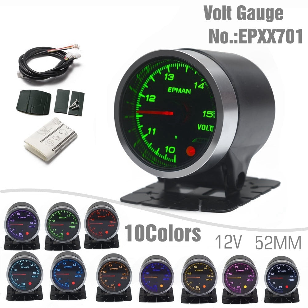 Universal Turbo Boost Tachometer Gauge
