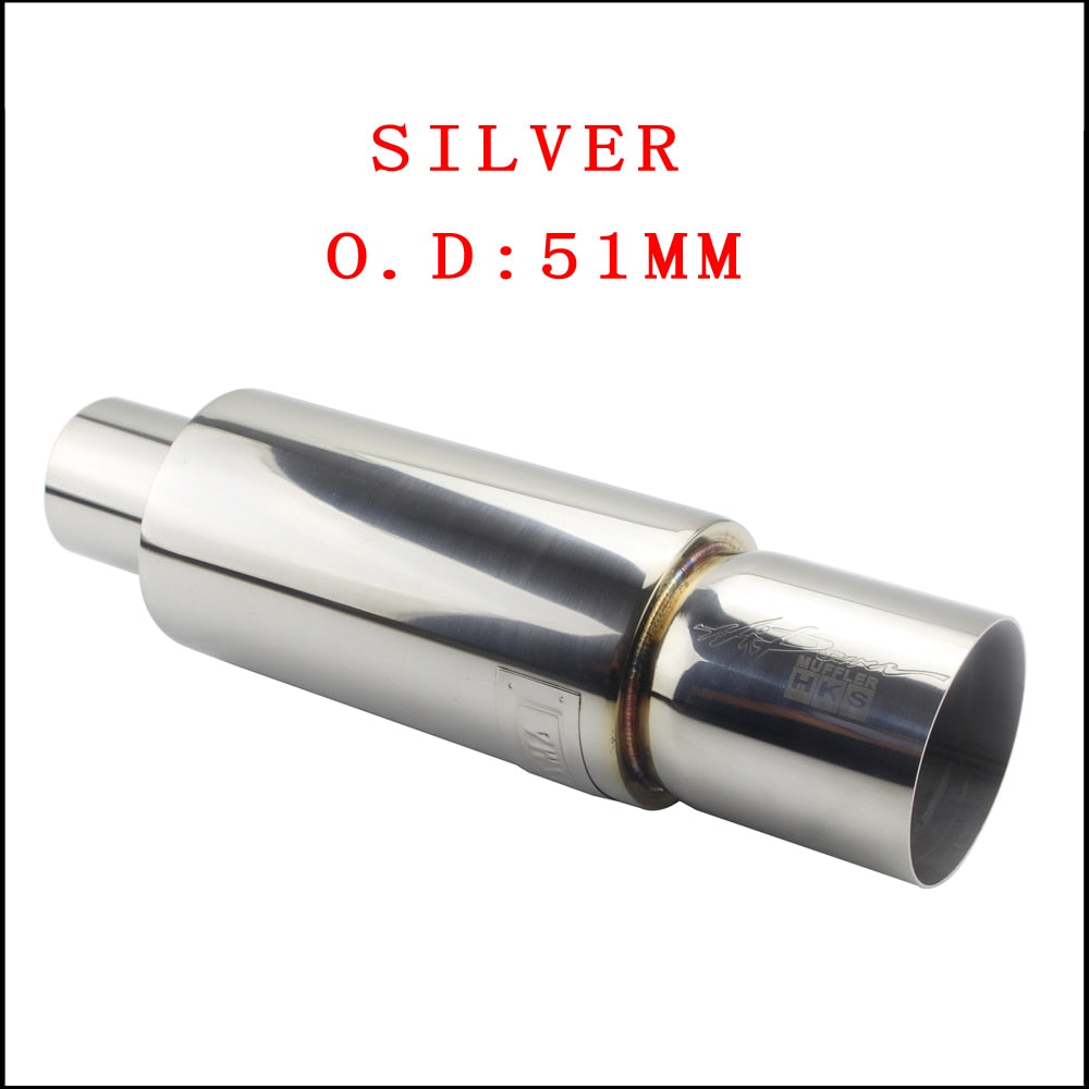 Muffler Universal stainless steel