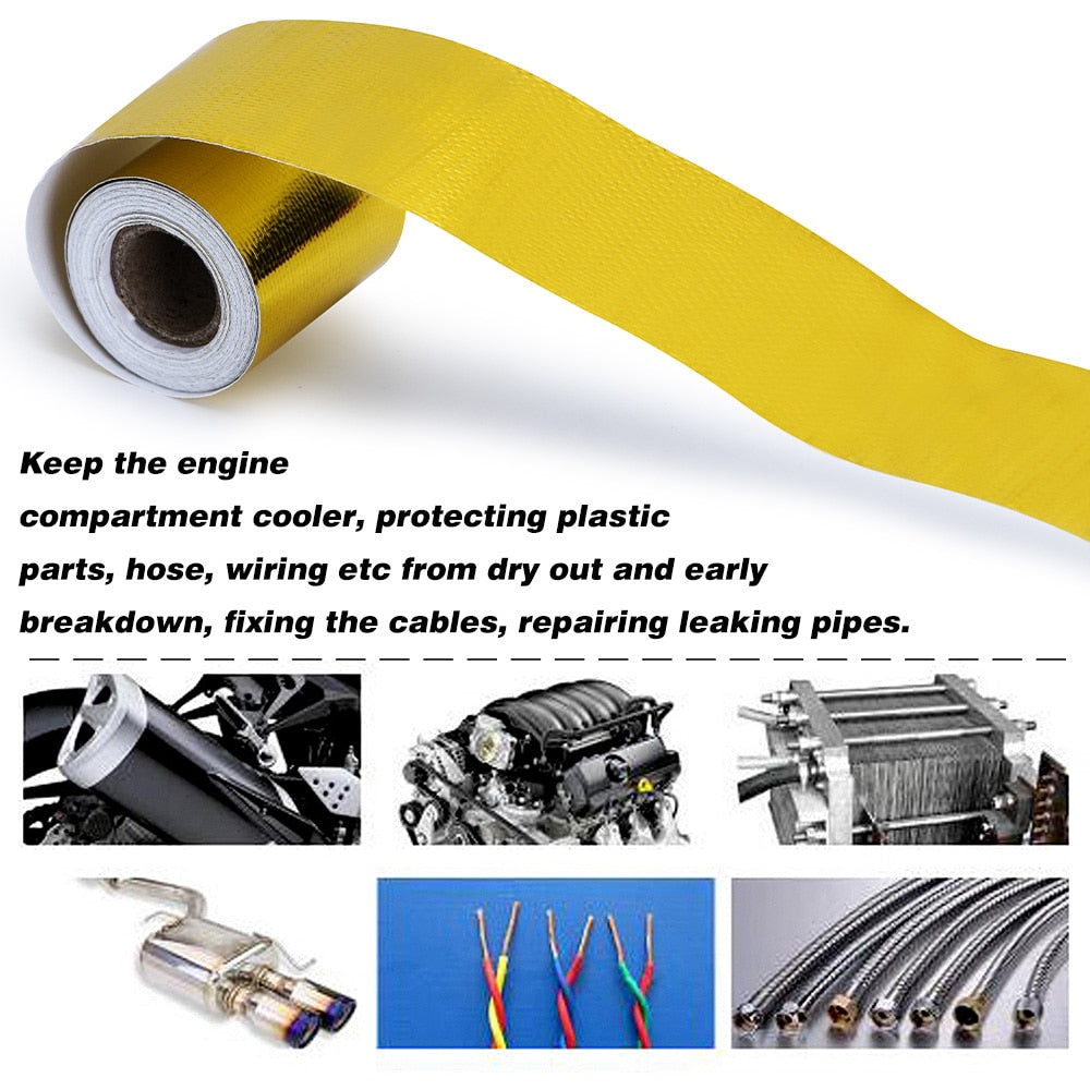 Thermal tape for turbo exhaust