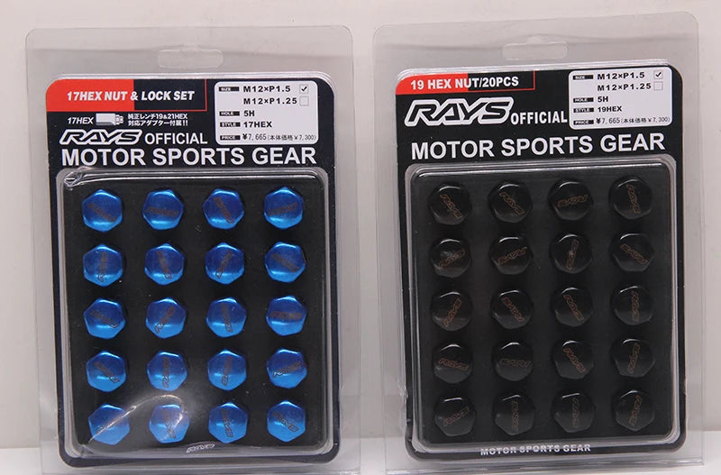 Wheel nut with aluminum + steel Rays Volk