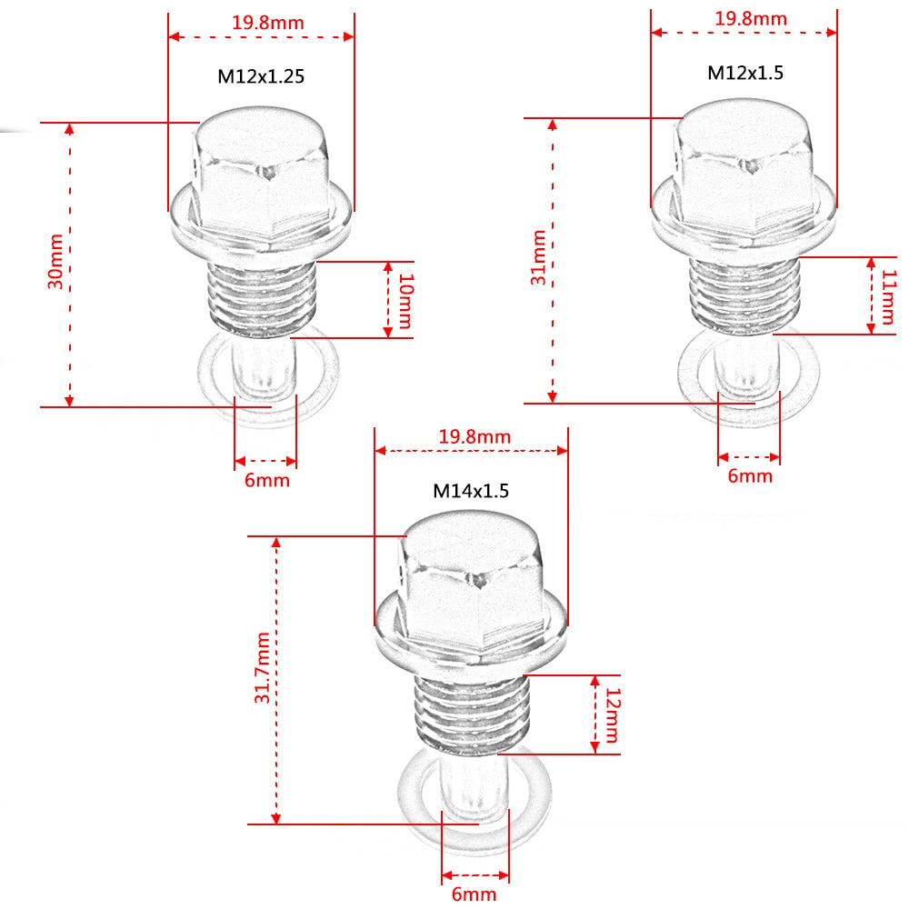Magnetic oil drain nut