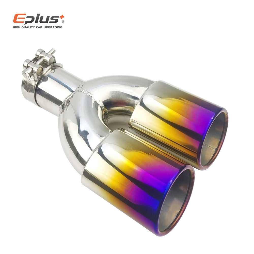 Exhaust pipe nozzle universal tip