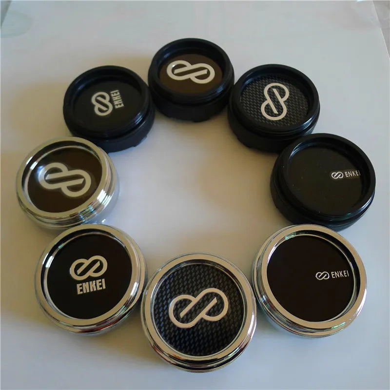 ENKEI wheel center caps