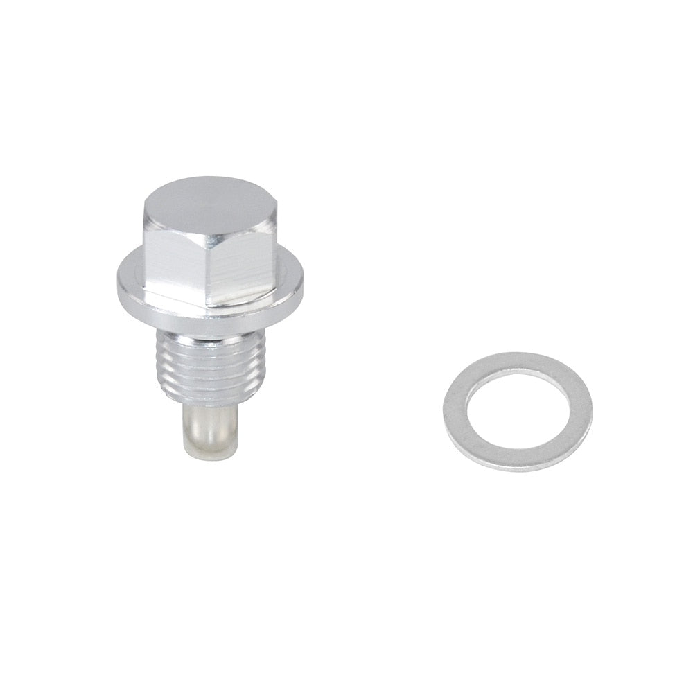 Magnetic oil drain nut