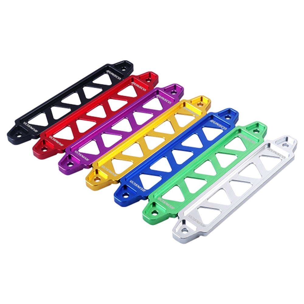 Aluminum car battery holder