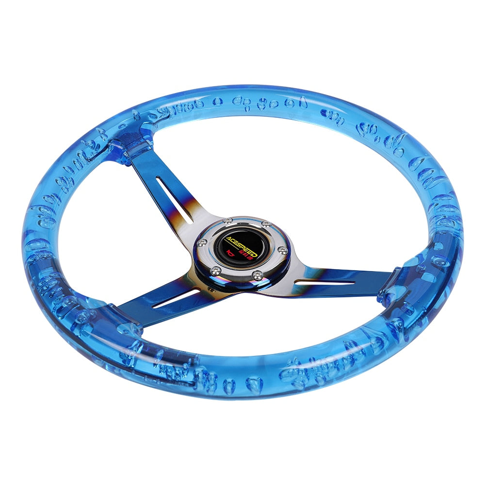 JDM Sport Racing acrylic steering wheel