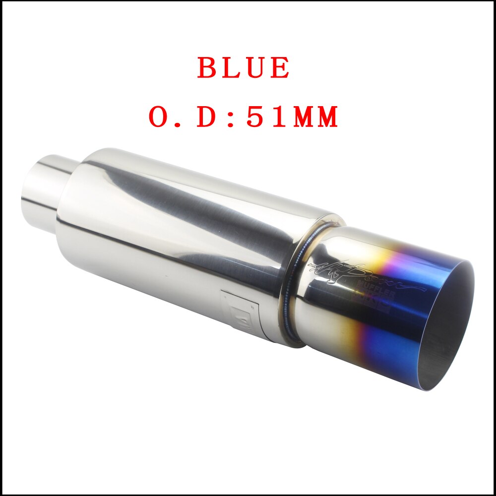 Muffler Universal stainless steel