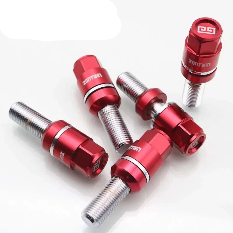7075-T6 Forged Aluminum Alloy Strengthening Automotive Wheel Bolts for VW-BMW-Benz-Audi-Porsche