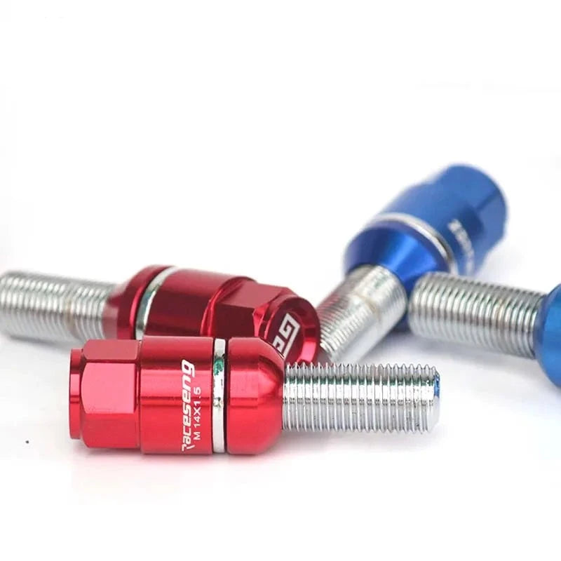 7075-T6 Forged Aluminum Alloy Strengthening Automotive Wheel Bolts for VW-BMW-Benz-Audi-Porsche