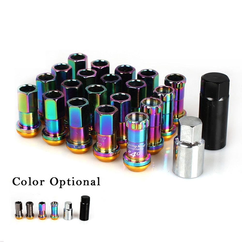 JDM Racing Wheel Nut Neo-Titanium