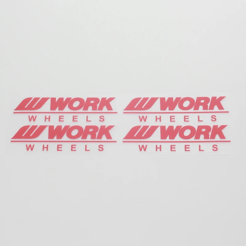 Wheel Sticker Water Proof WORK EMOTION