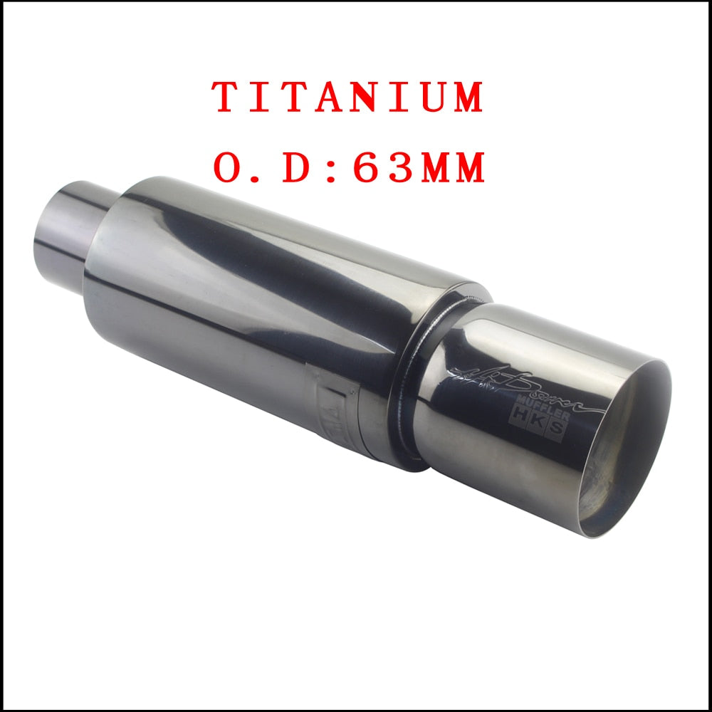 Muffler Universal stainless steel