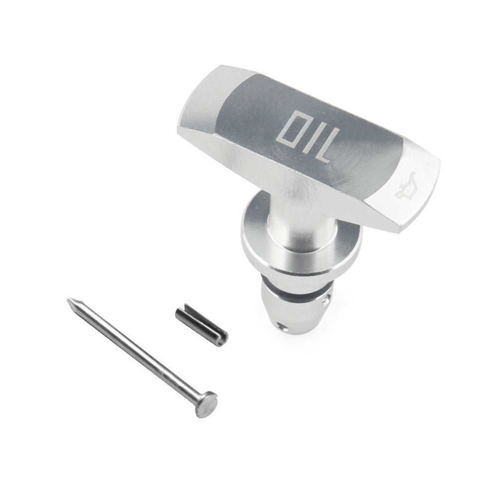 Aluminum oil dipstick