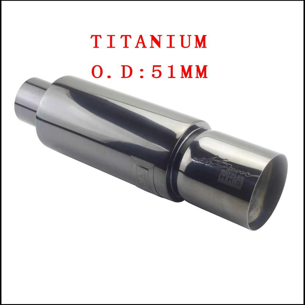 Muffler Universal stainless steel