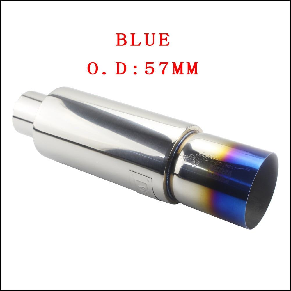 Muffler Universal stainless steel