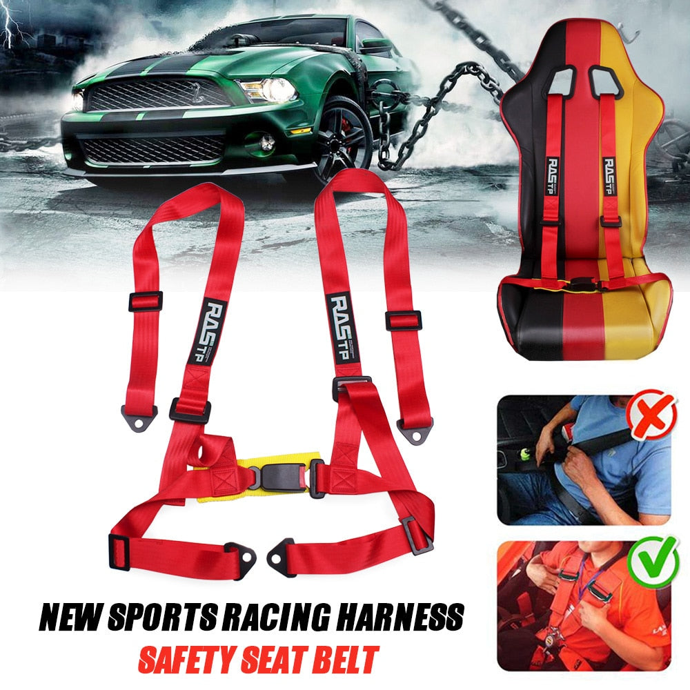 Universal 4-point racing harness