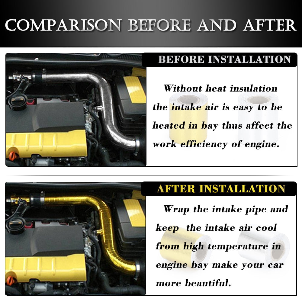 Thermal tape for turbo exhaust