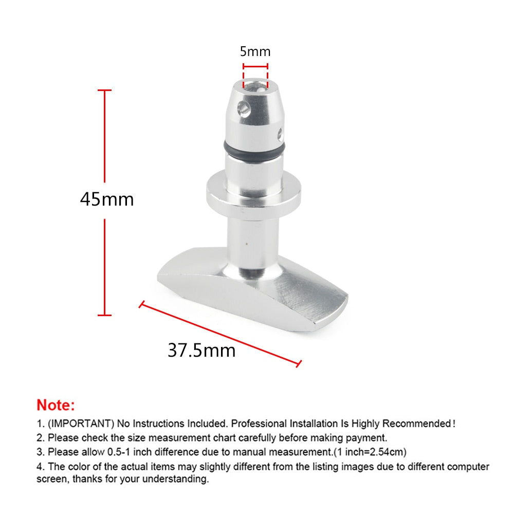 Aluminum oil dipstick