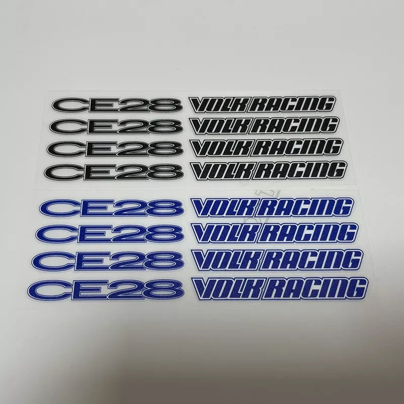 Car rim sticker