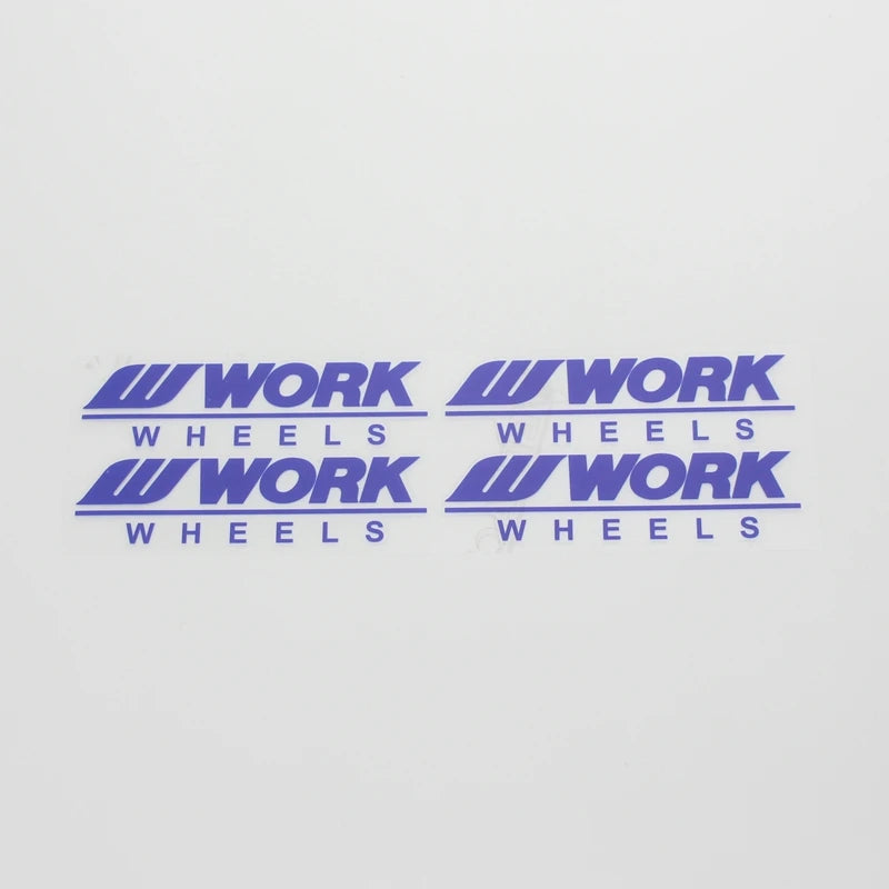 Wheel Sticker Water Proof WORK EMOTION