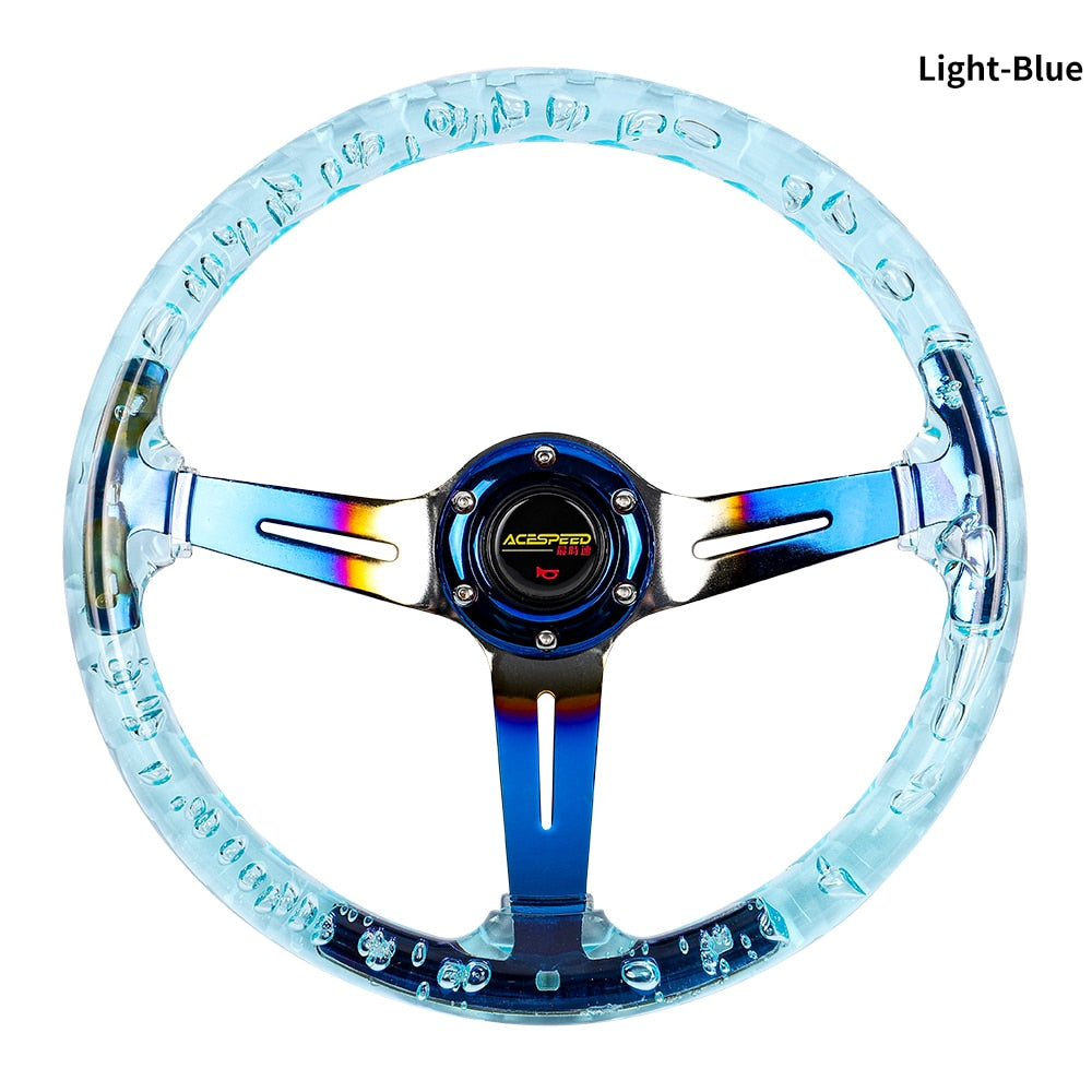 JDM Sport Racing acrylic steering wheel