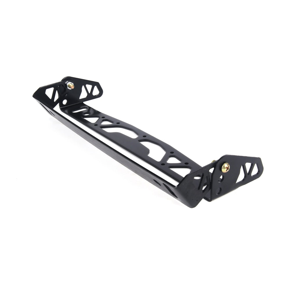 Universal aluminum car license plate frame holder