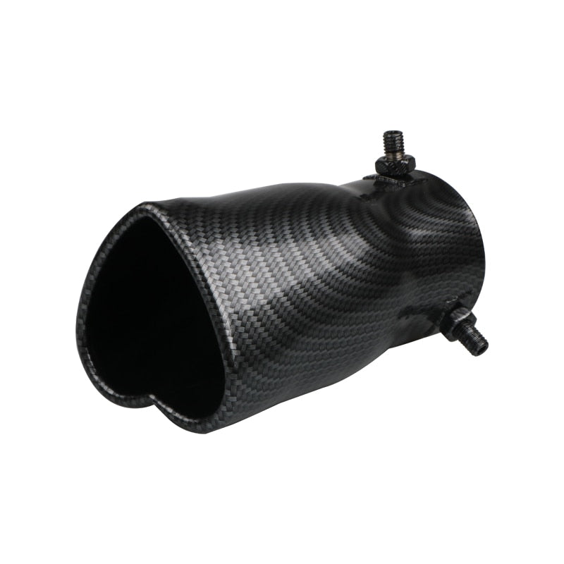 Fashion design heart shaped exhaust tips