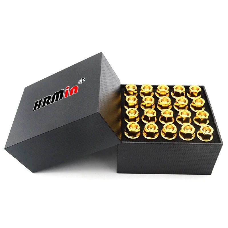 Titanium Wheel Bolt for Maserati, Lamborghini, Renault VW AUDI Mercedes-Benz, Maybachcar