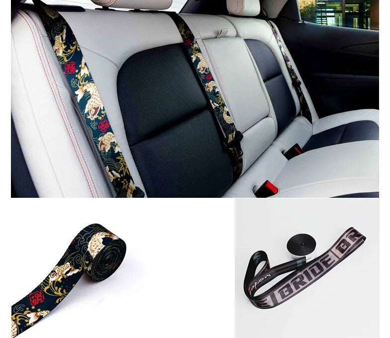 Modified JDM racing seat belt