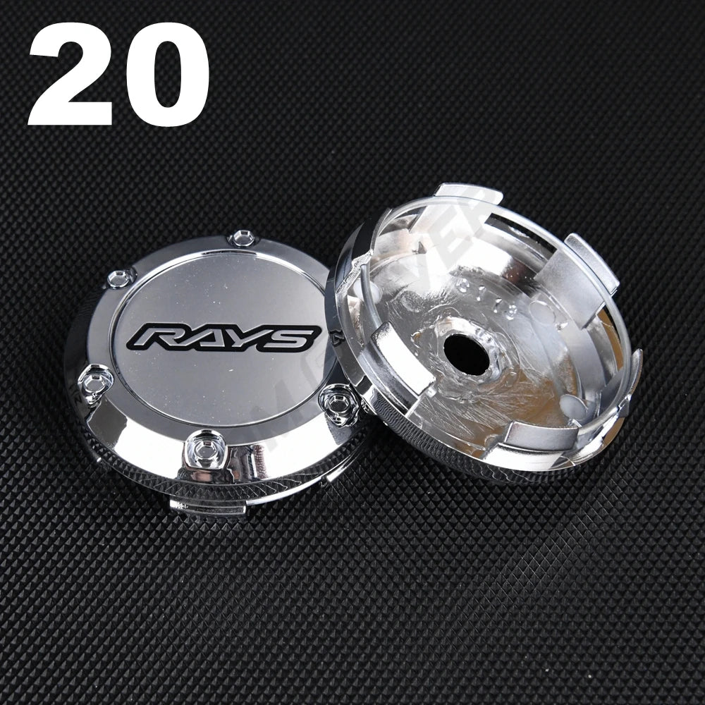 Center wheel cover for rims