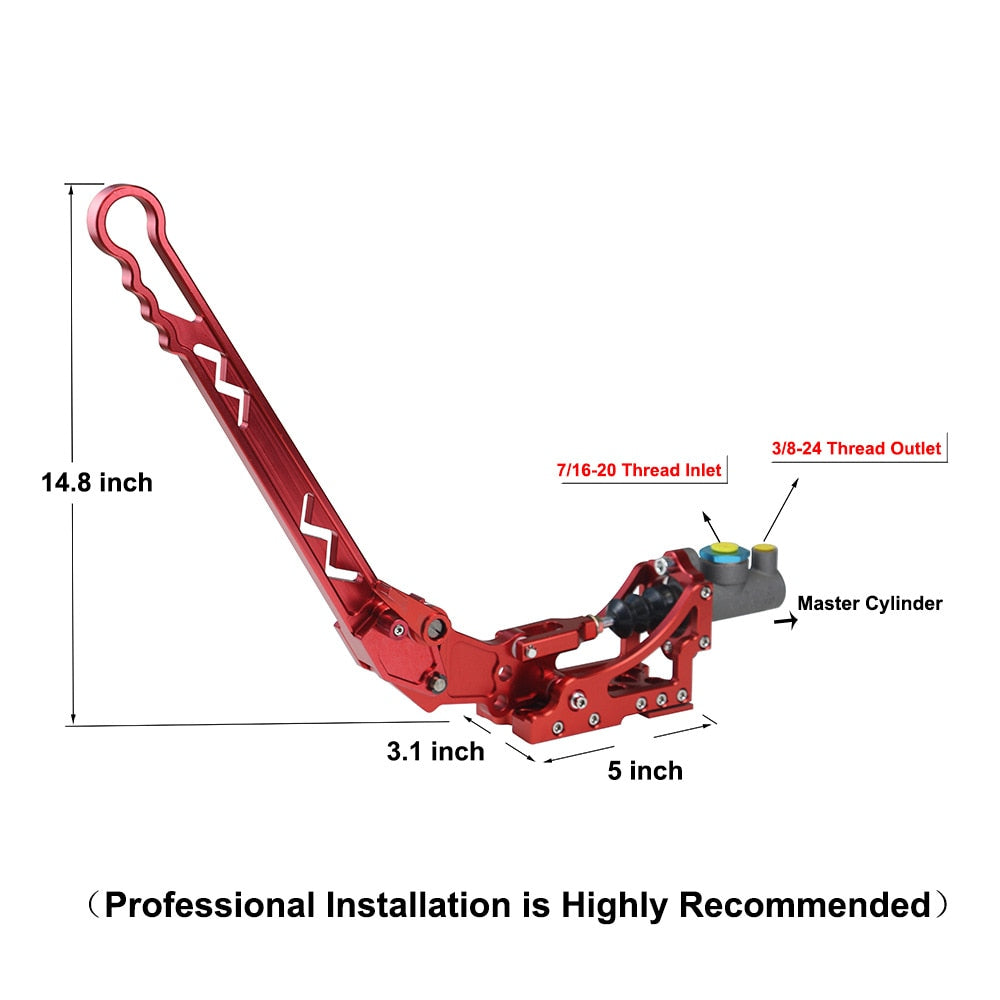 Universal car hydraulic handbrake