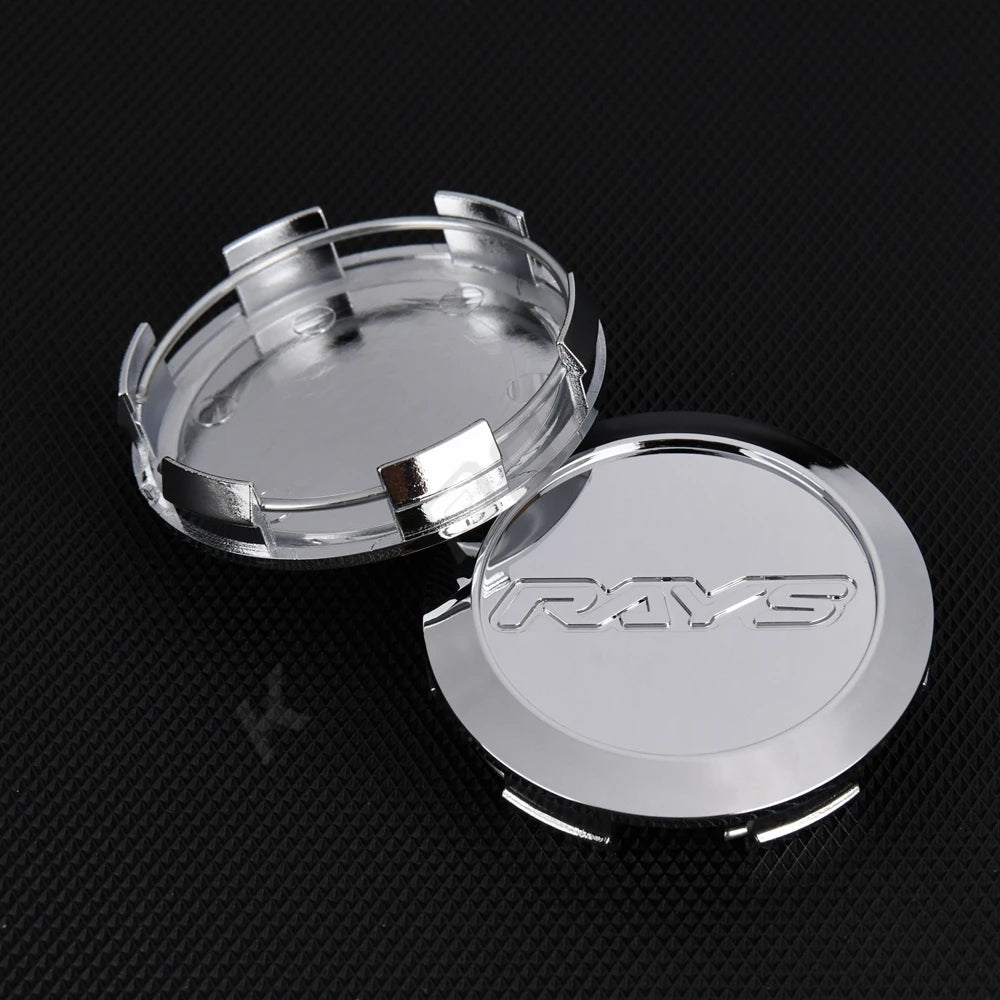 Wheel center cap with clamp