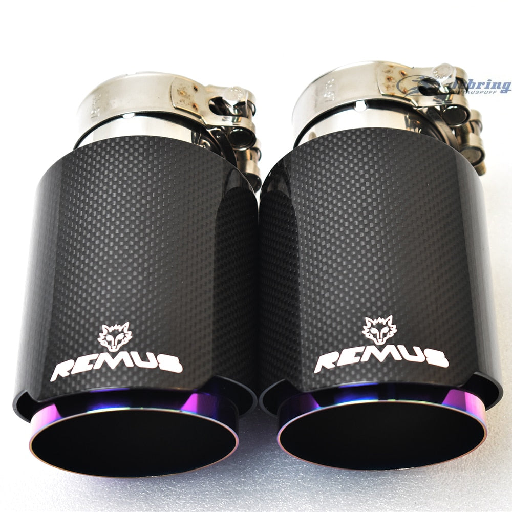 Car exhaust pipe tip