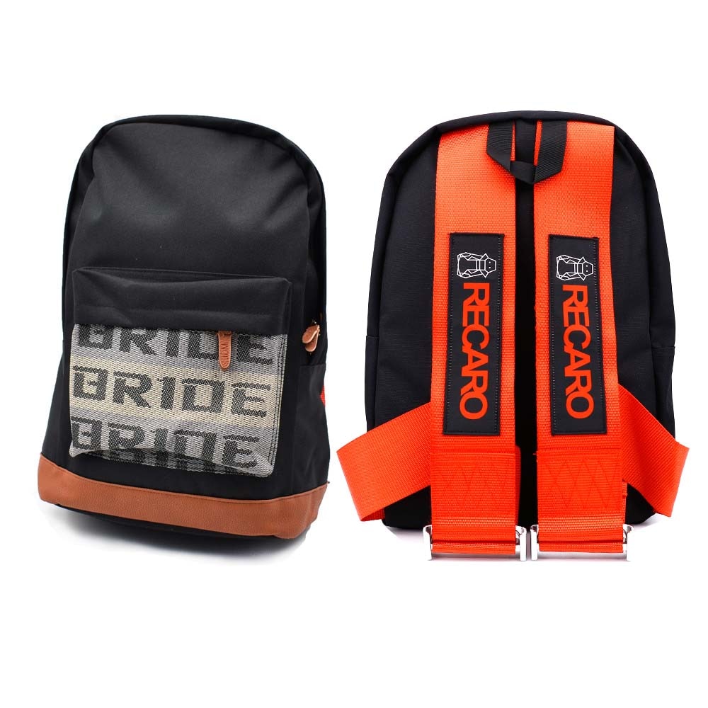 JDM style Mugen racing fabric backpack