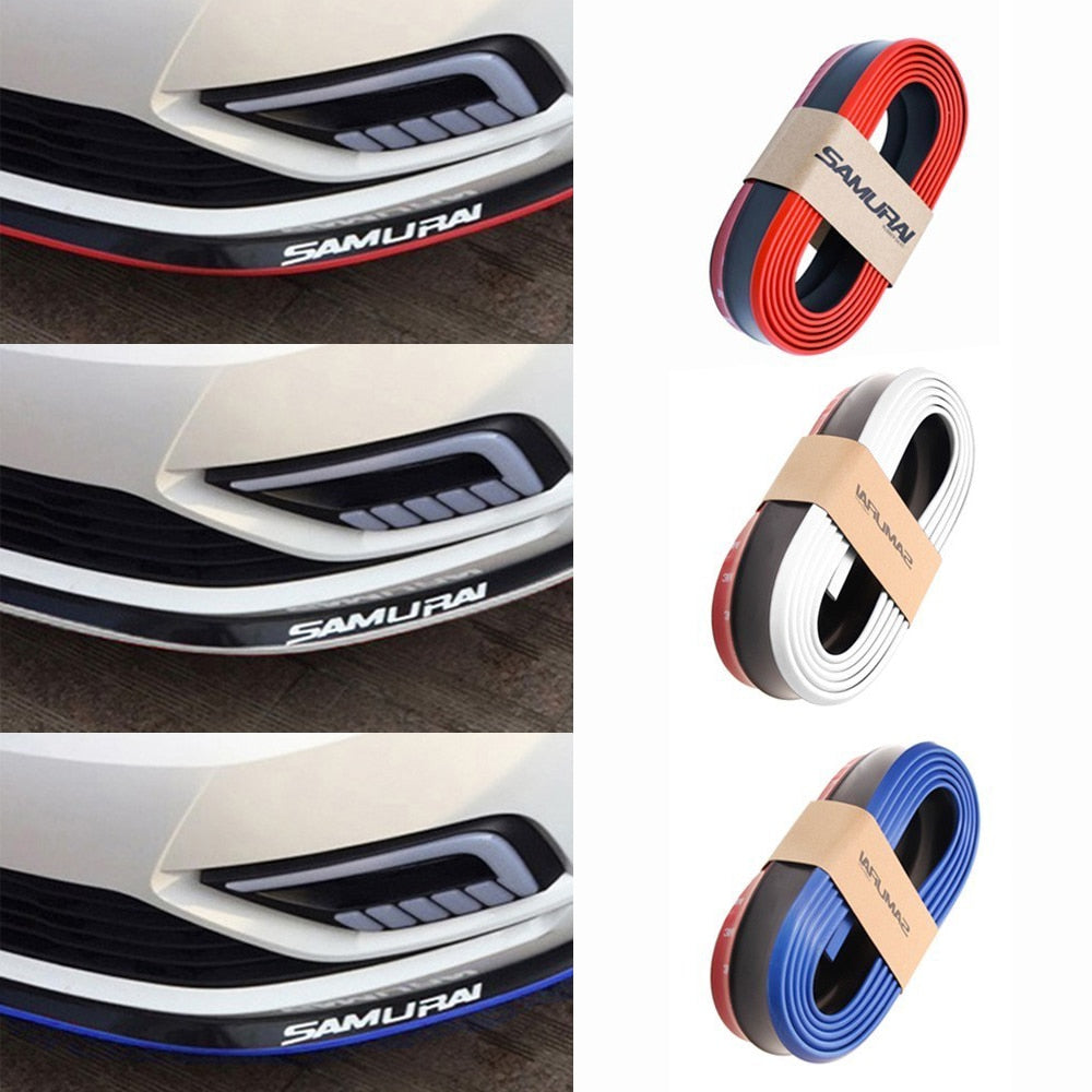Car front bumper rubber splitter