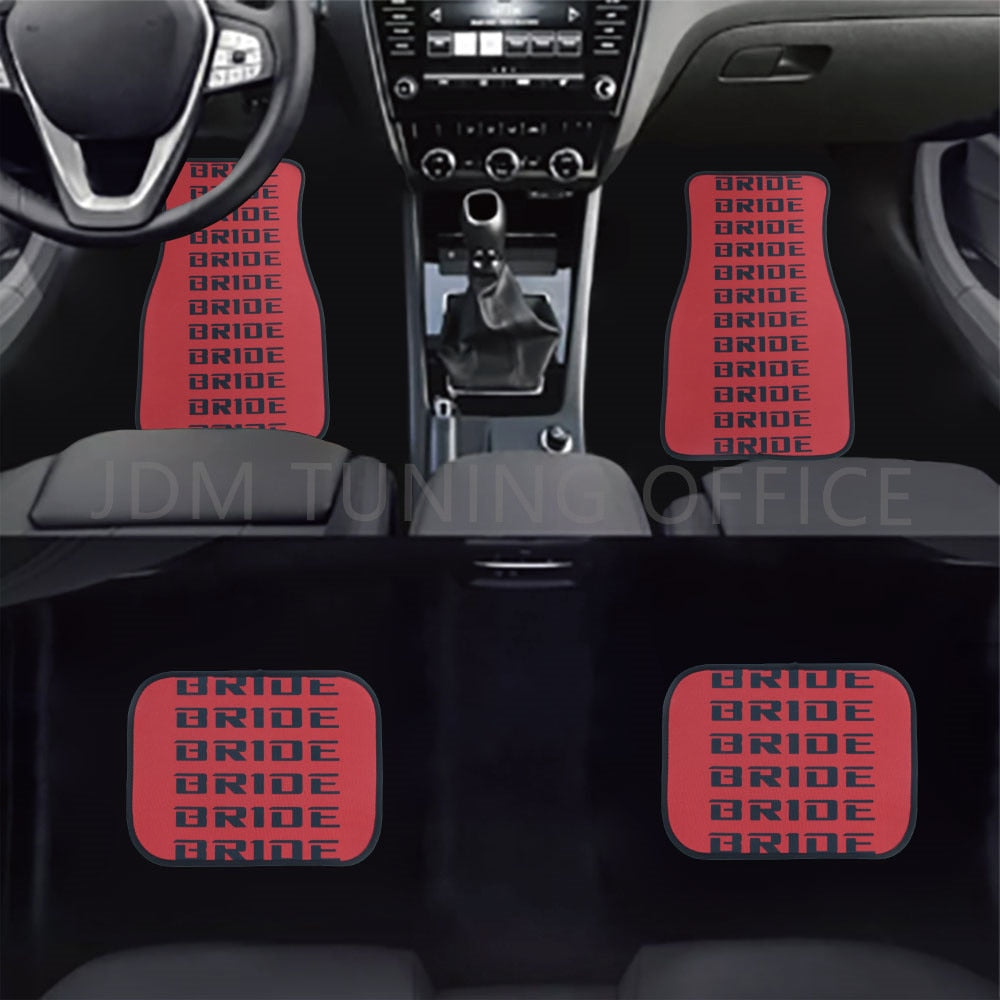 JDM Universal BRIDE cloth floor mats