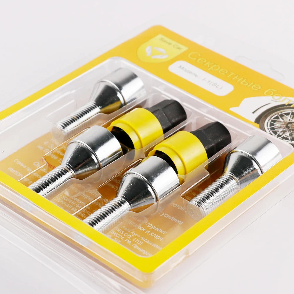 High quality anti-theft steel wheel locking eye bolts