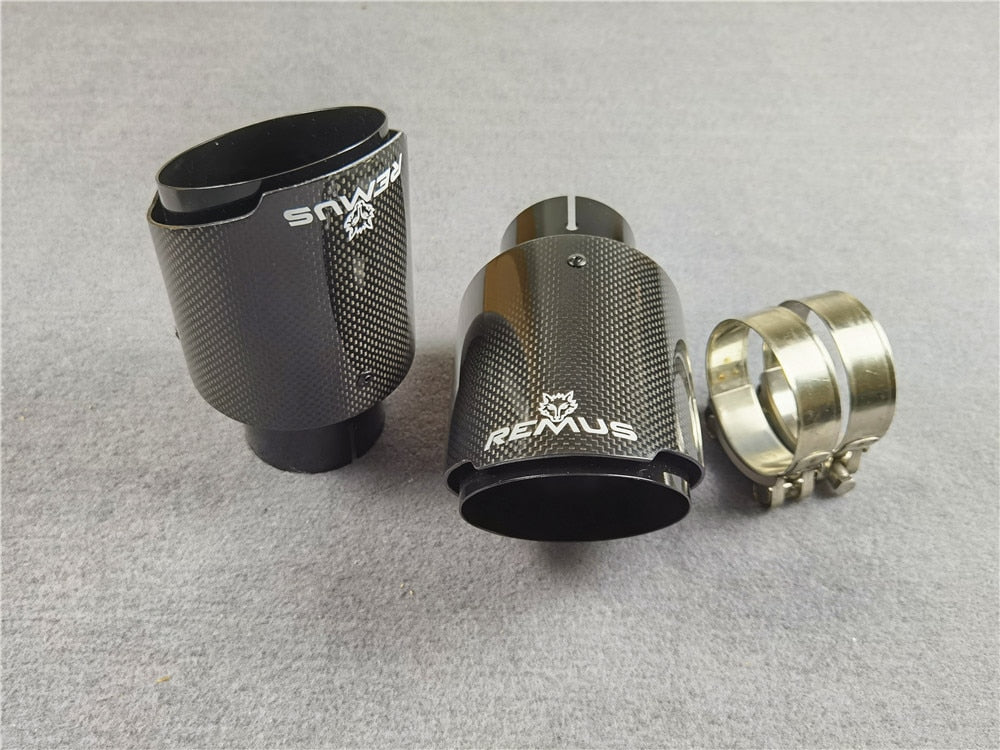 High quality carbon exhaust tips