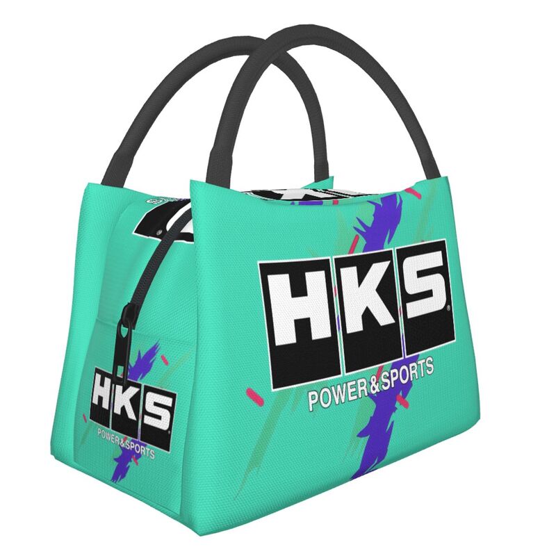 HKS Retro Waterproof Lunch Bag Travel Picnic