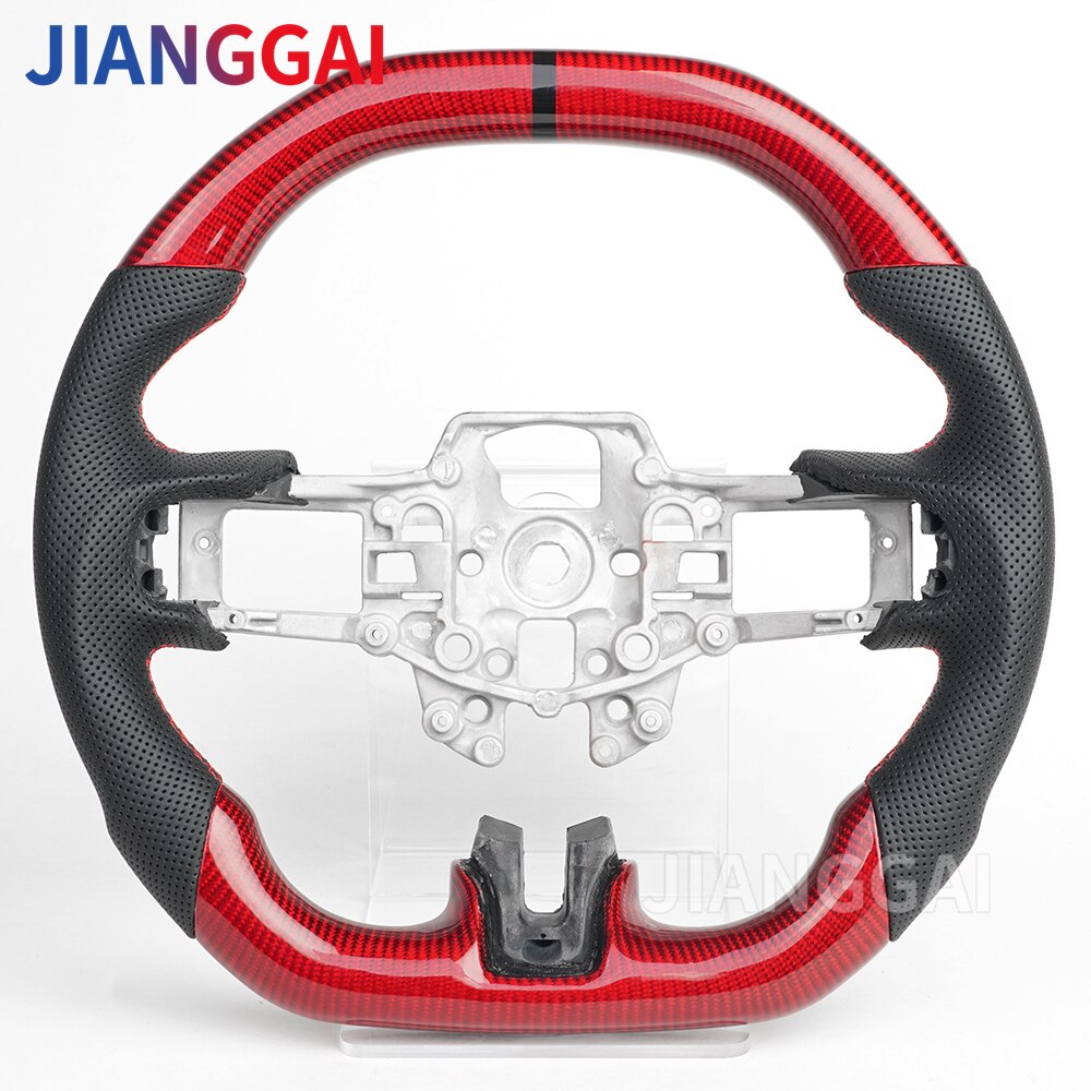 Carbon Fiber Steering Wheel Is Fit For Ford Mustang 2015-2019