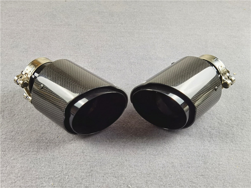 High quality carbon exhaust tips