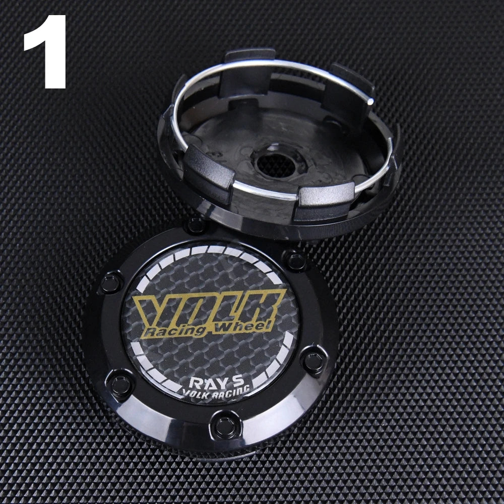 Center wheel cover for rims