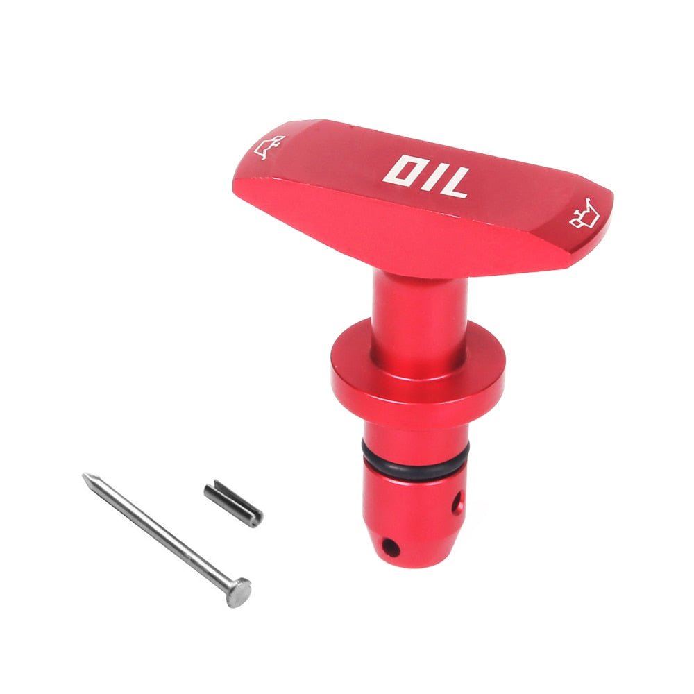 Aluminum oil dipstick